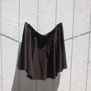 Pleated Skater Skirt